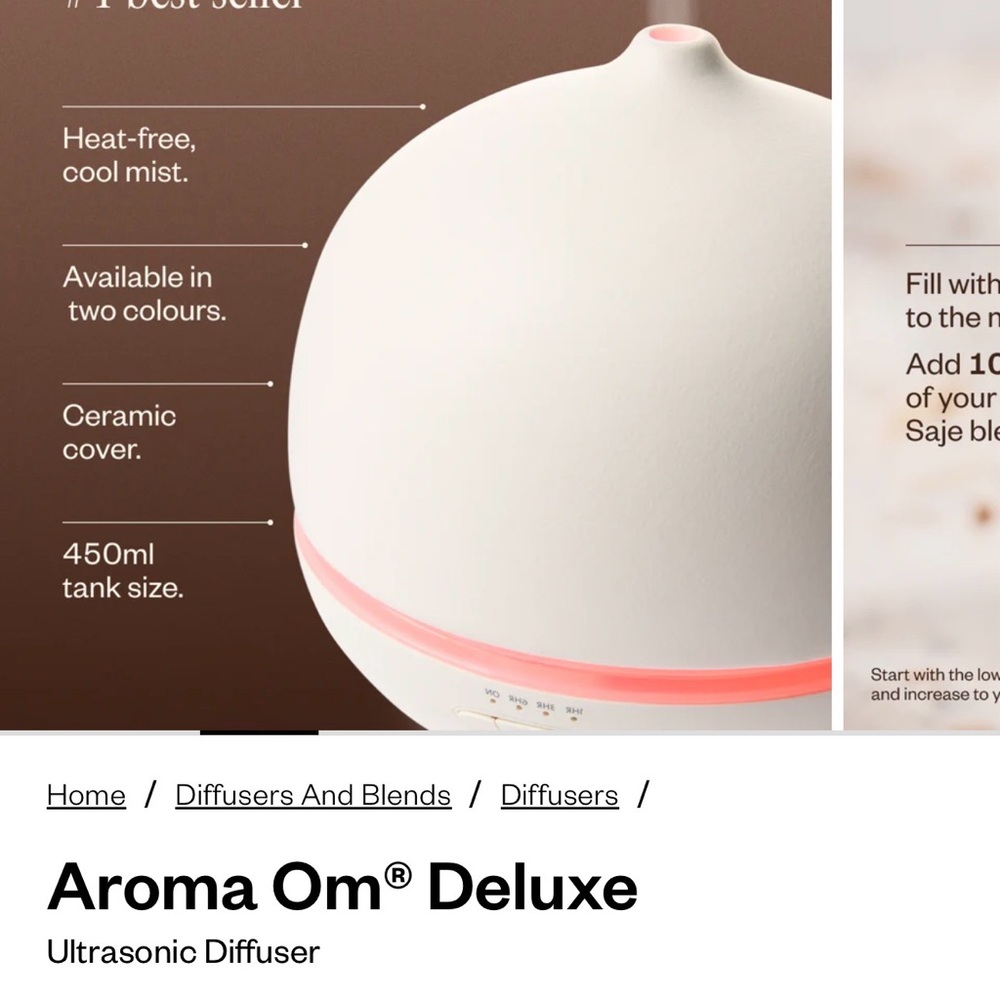 Saje Aroma Om Diffuser
